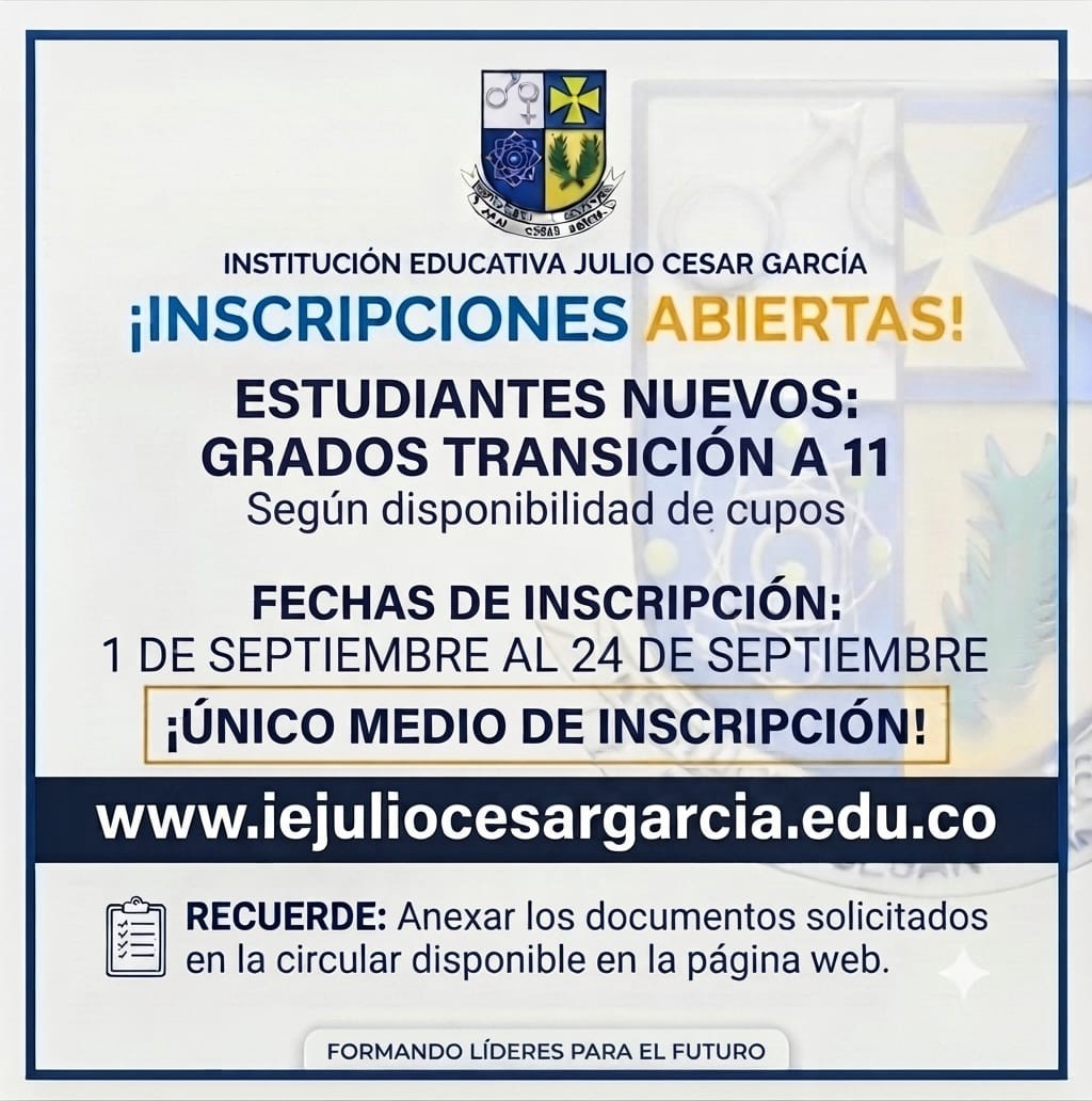 INSCRIPCIONES ESCOLARES 2027.